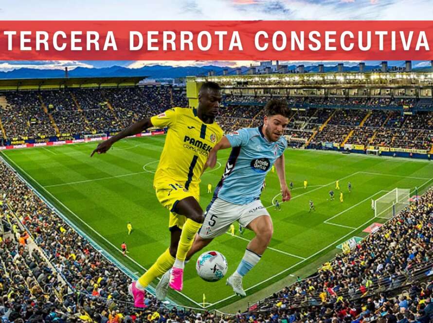 Tercera derrota consecutiva