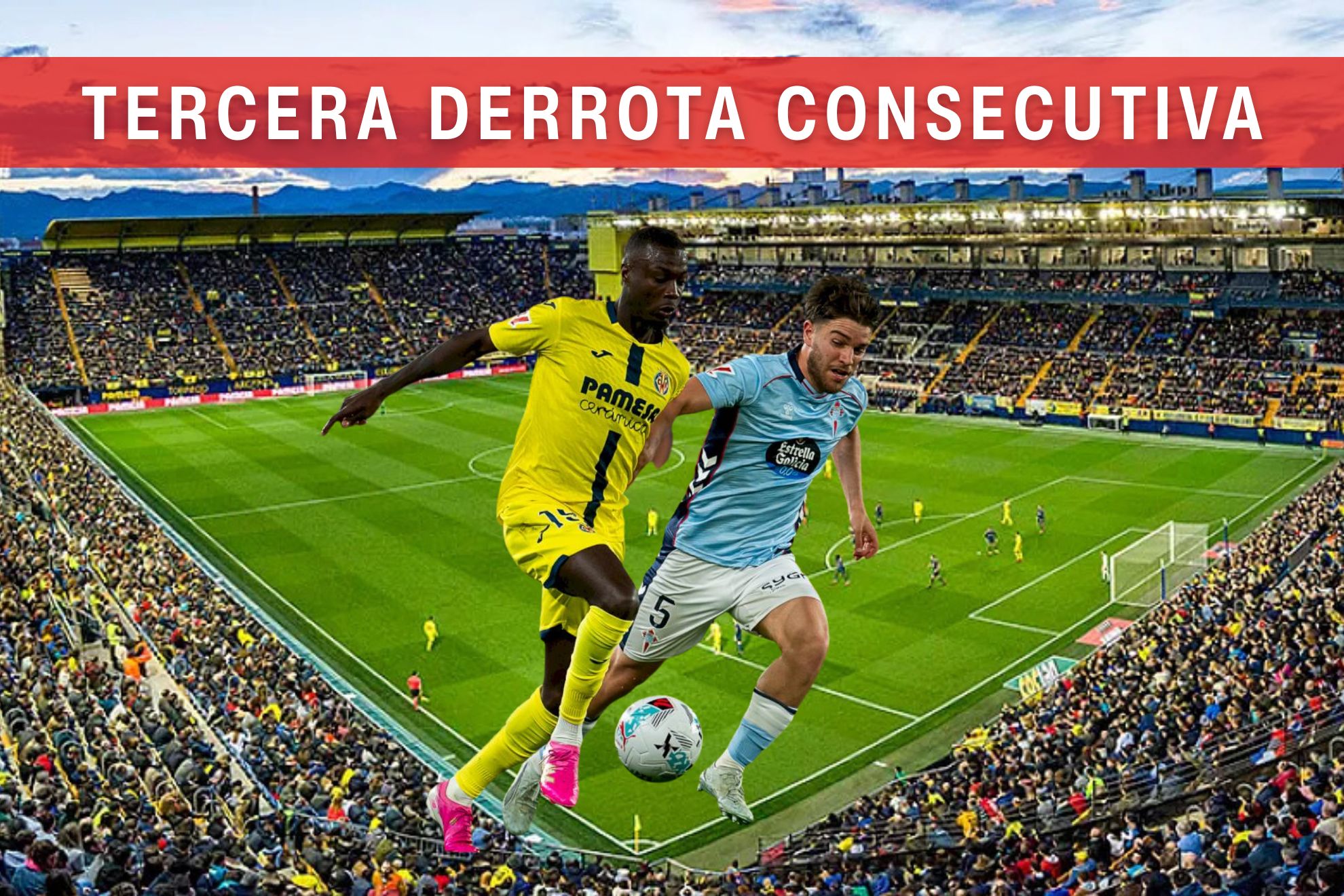 Tercera derrota consecutiva