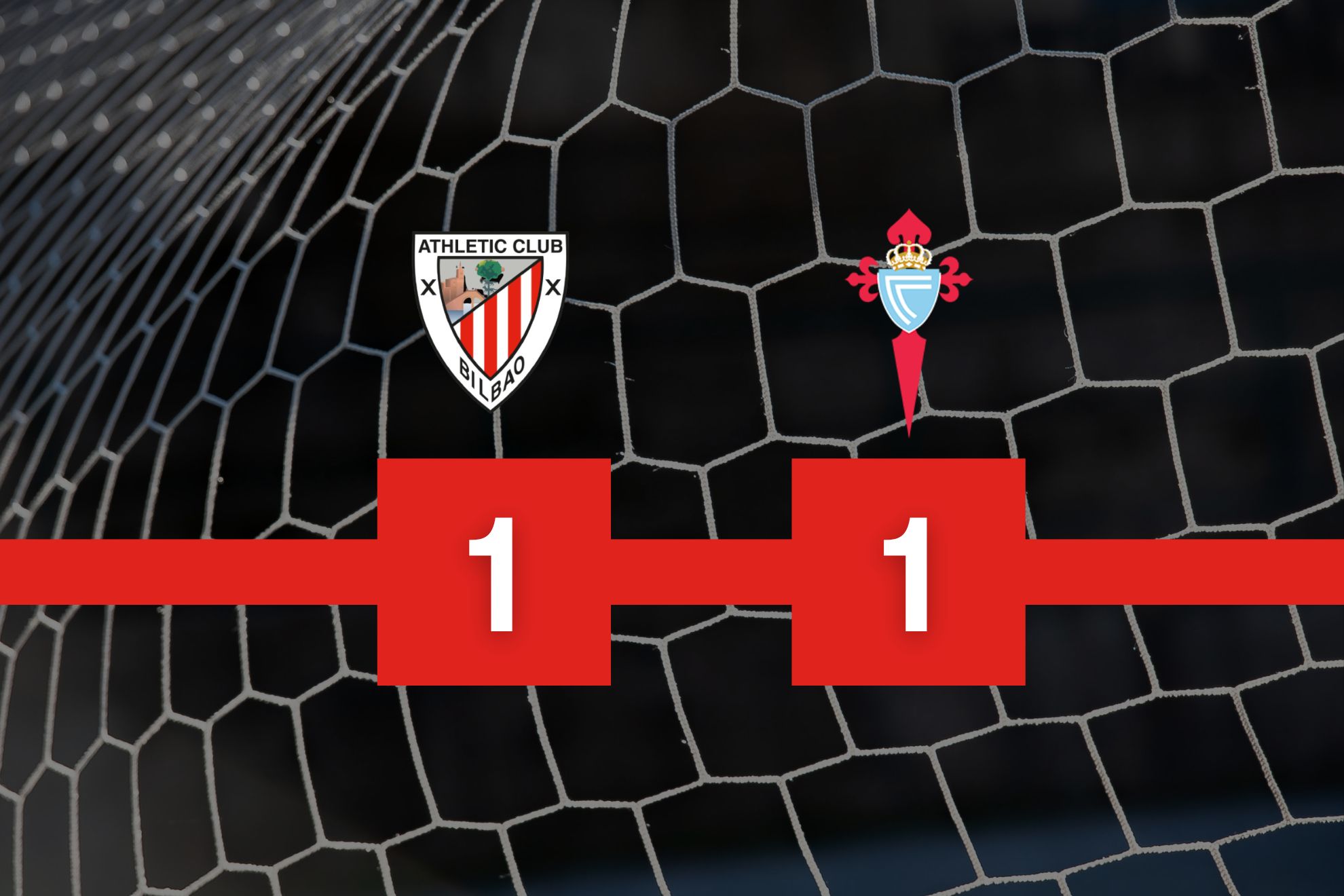Athletic 1-1 Celta