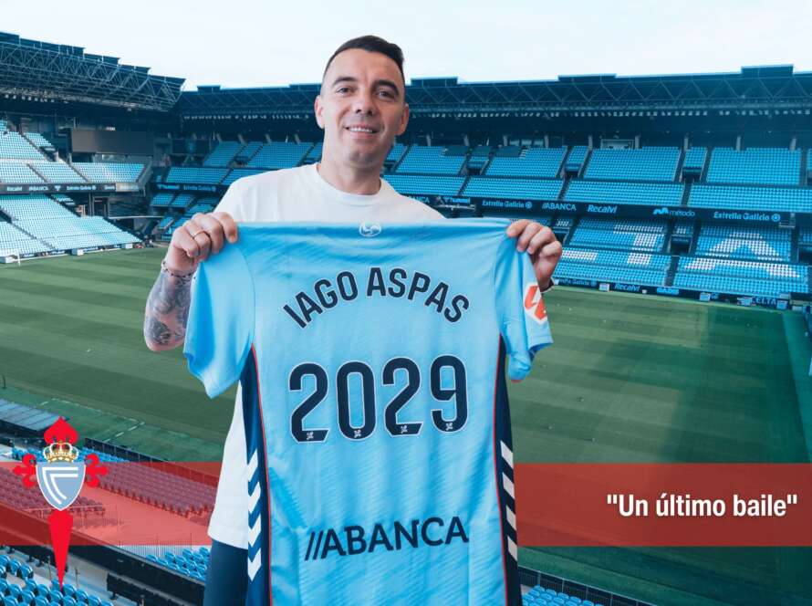 Iago Aspas en el Celta